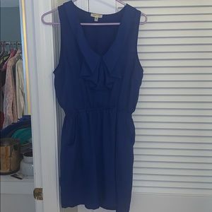 silence + noise blue dress